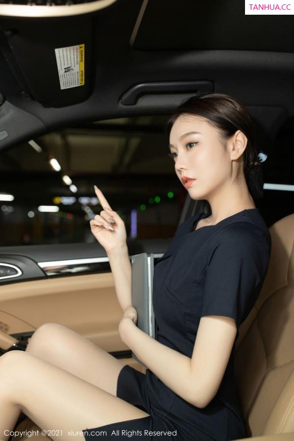 安然Maleah  气质女神安然Maleah 签合同主题系列第78张图片